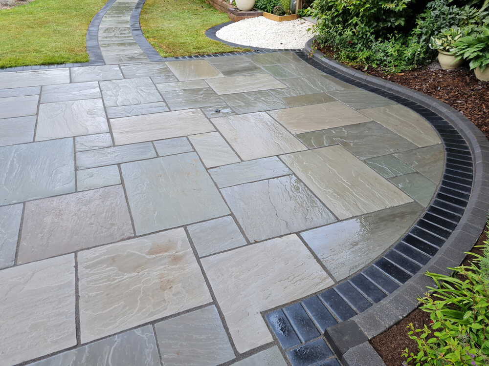 Case Study natural sandstone in grey