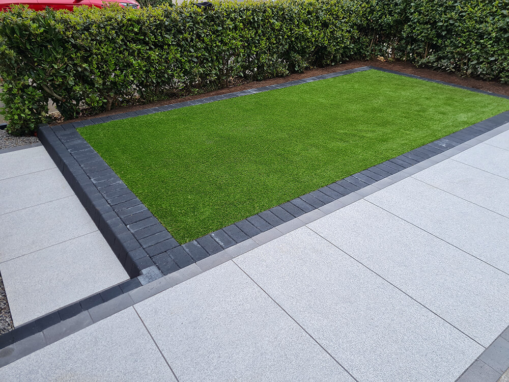 Case Study porcelain tile paving