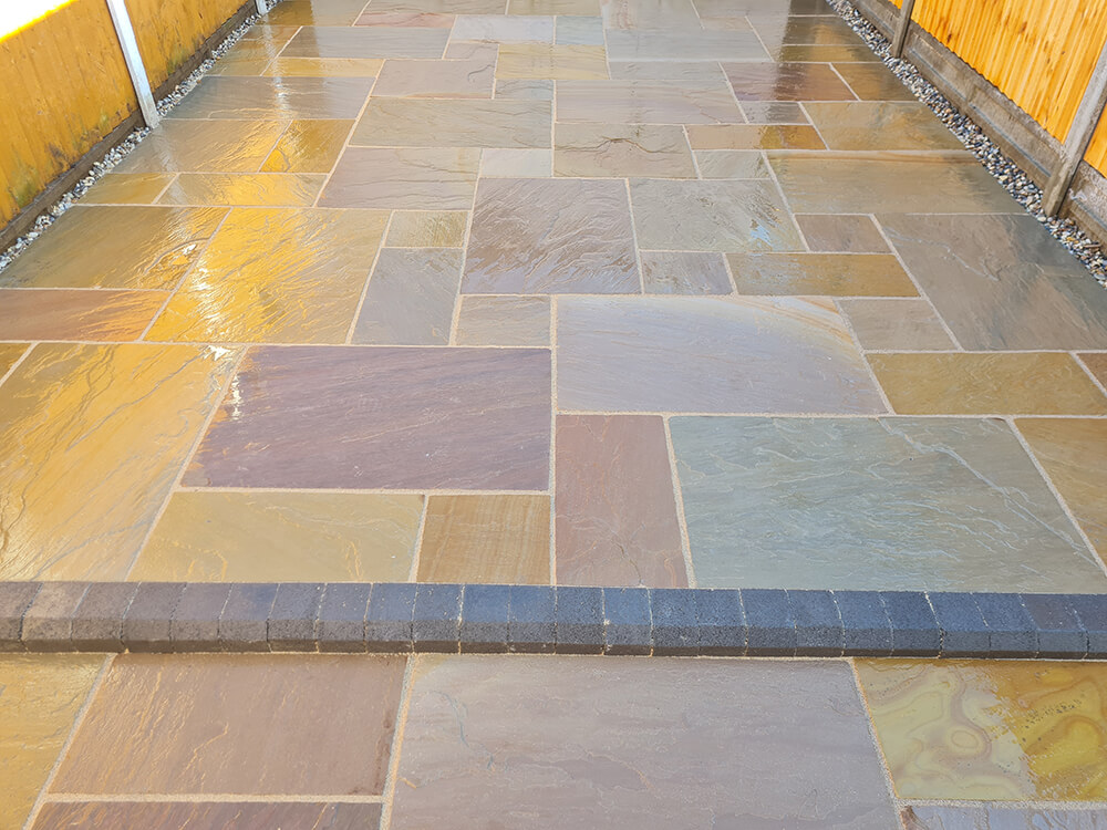 Case Study porcelain tiles for patio area