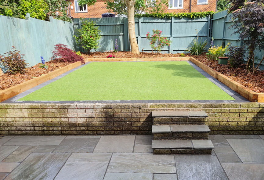 JD Landscapes Coventry Artificial Grass Installation